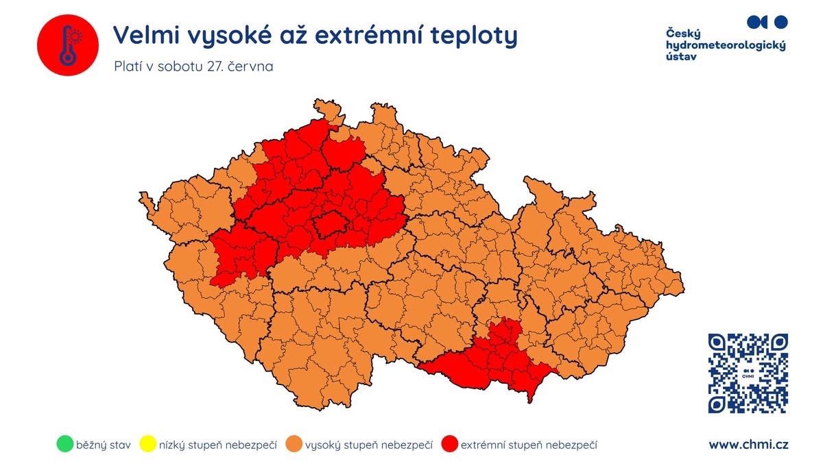 Ponad 40 stopni u sąsiadów. W Czechach padł historyczny rekord