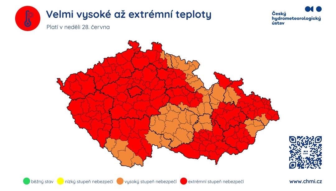 Ponad 40 stopni u sąsiadów. W Czechach padł historyczny rekord
