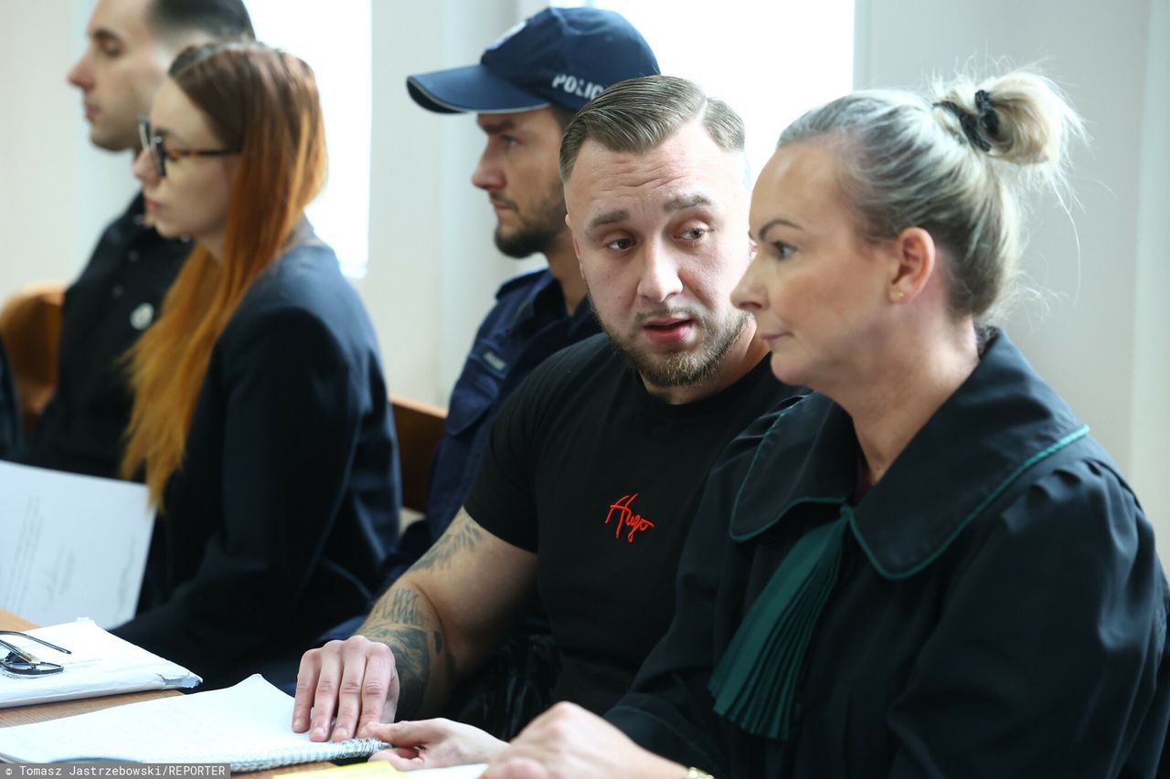 Proces Łukasza Żaka. Świadek: Groził nam po wypadku