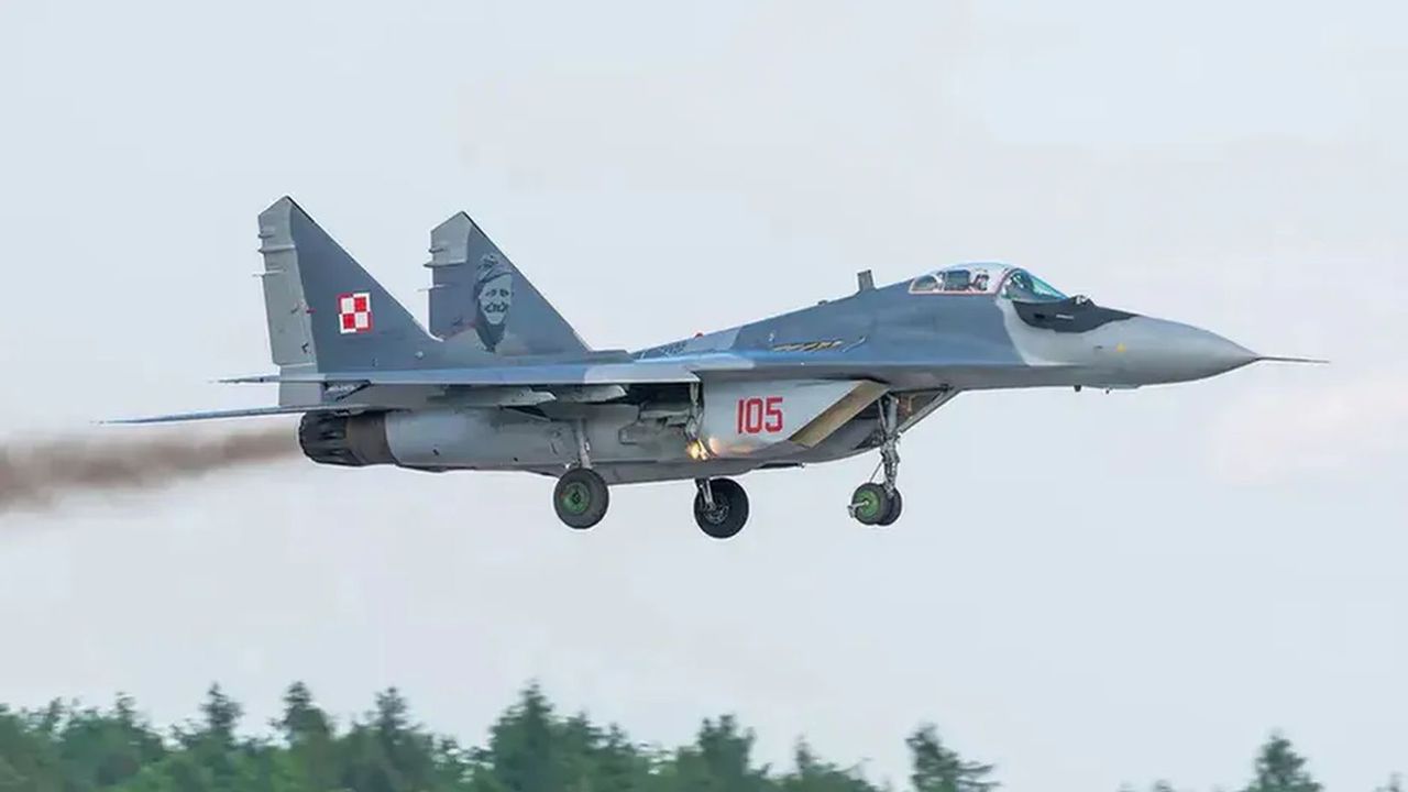 Rozbił się MiG-29 w Ukrainie. Wiadomo, co z pilotem myśliwca