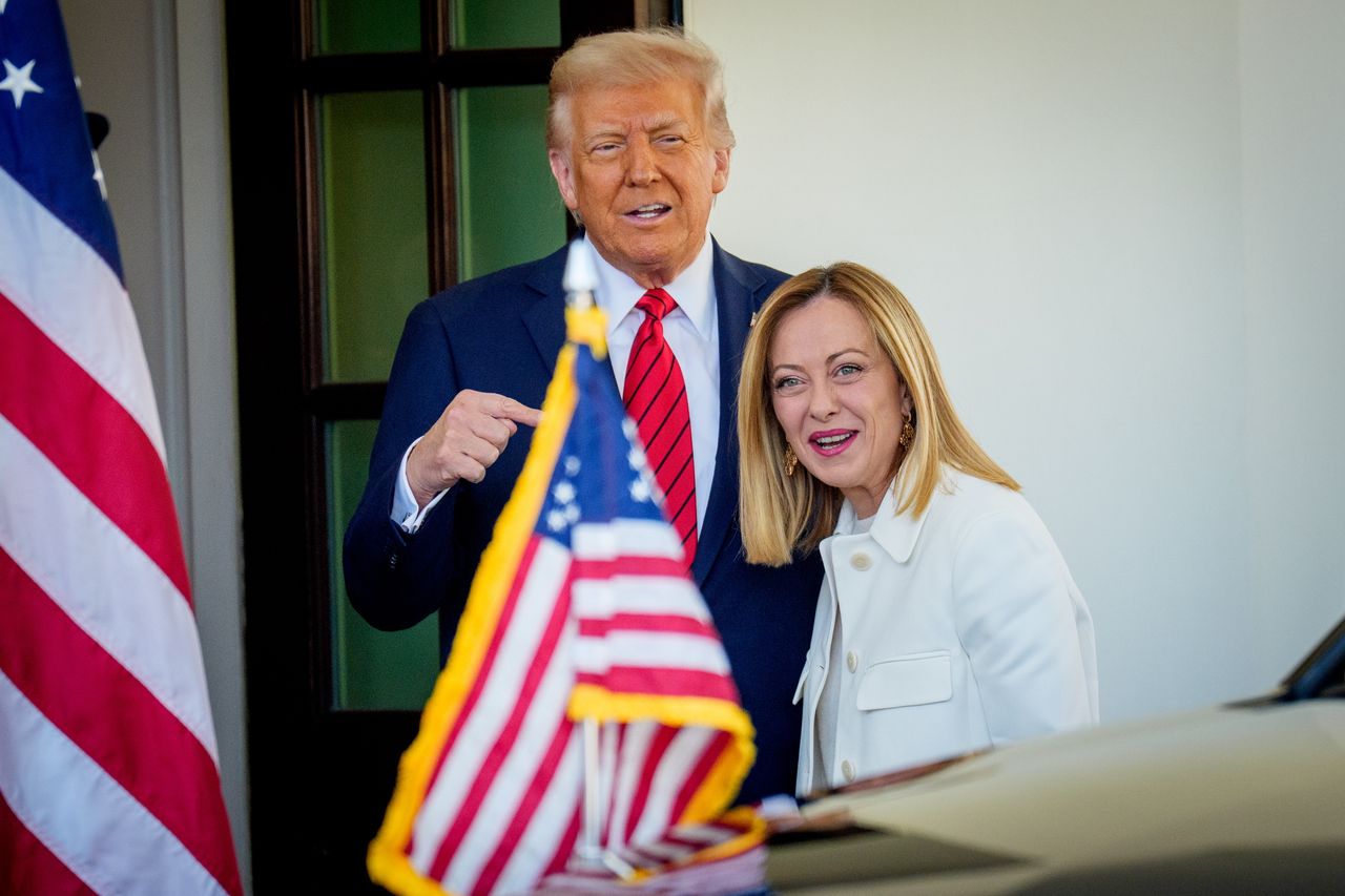 Trump nie odpuszcza Meloni. Znów upokarza premier Włoch
