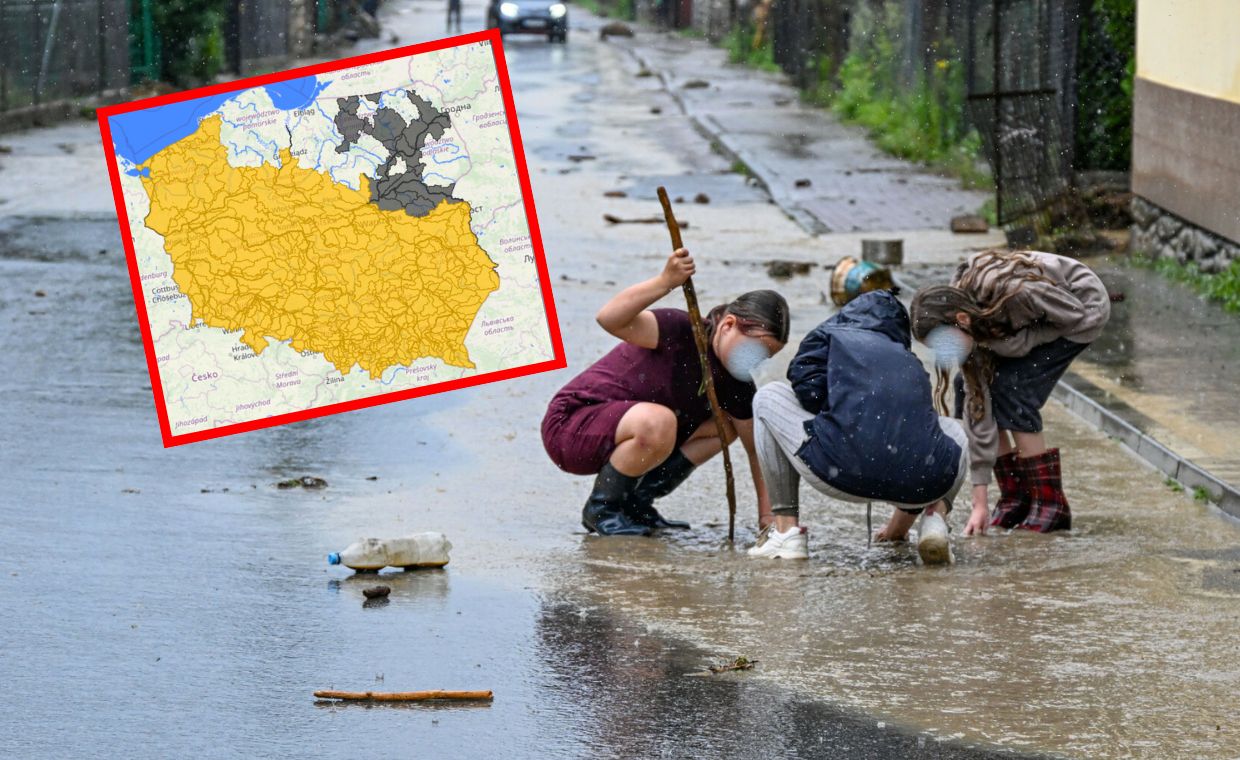 Wczoraj był tam rekordowy upał. Dziś jest najzimniej w Polsce