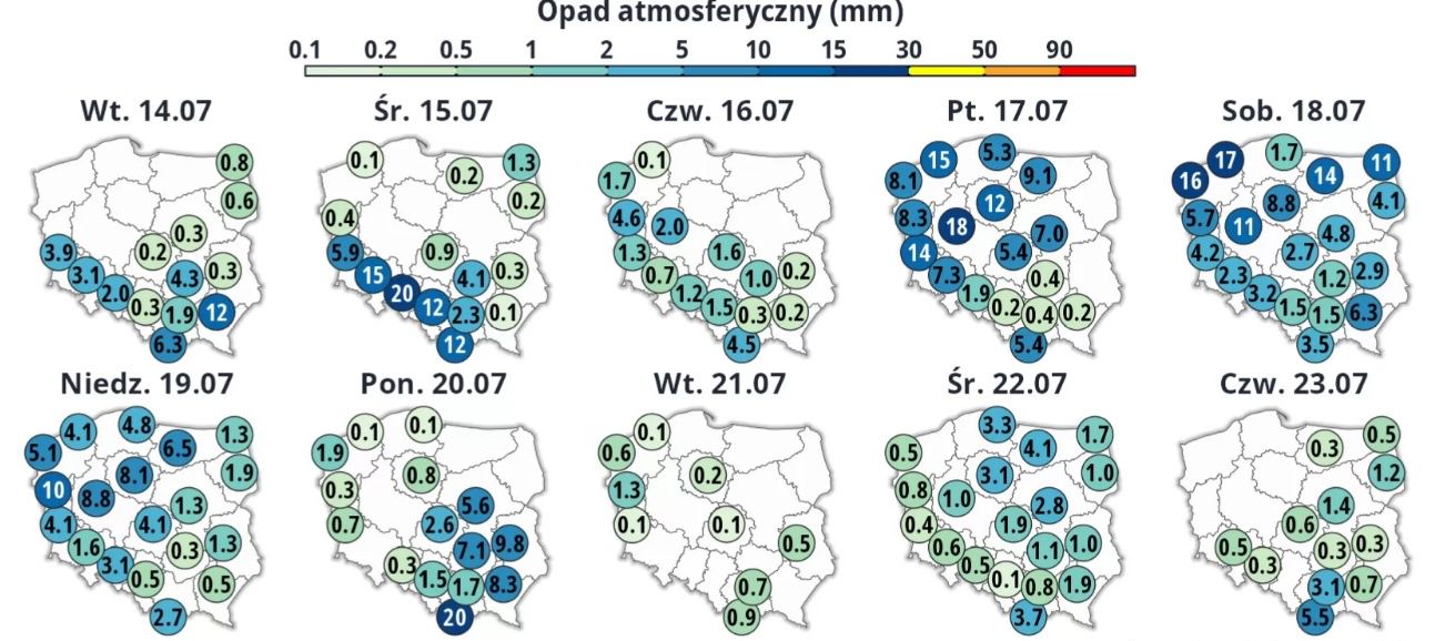 Żar poleje się z nieba. Nadciąga fala upałów, ale po niej zmiana