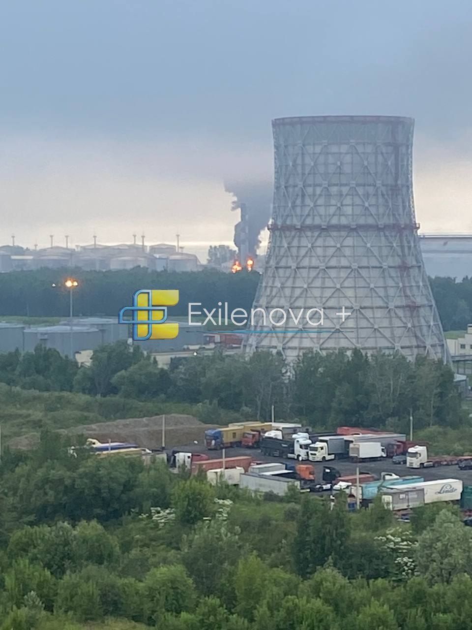 Atak Ukrainy na Petersburg. Płonie terminal naftowy