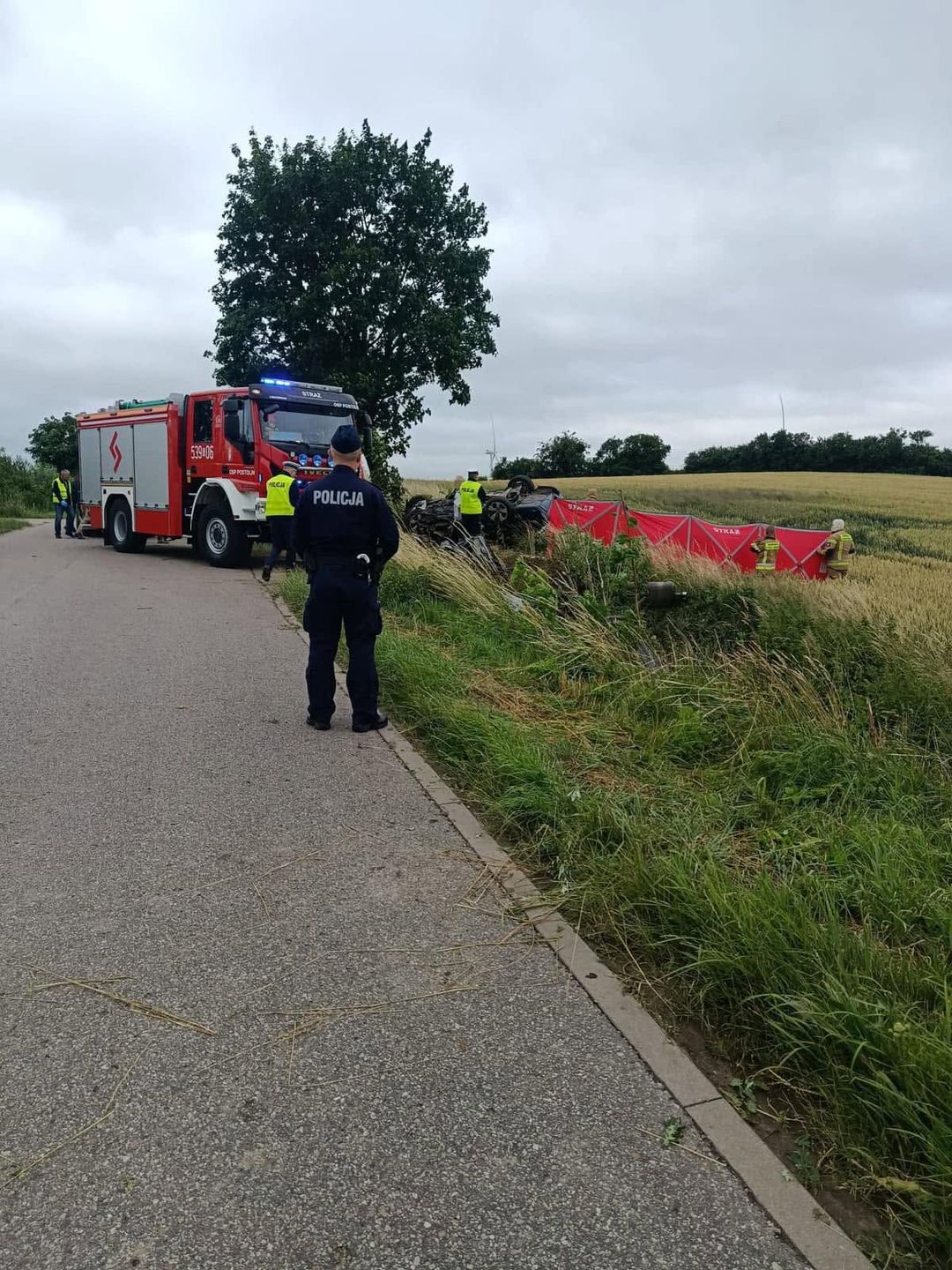 Śmierć 12-latki w wypadku samochodowym. Prokuratura bada sprawę