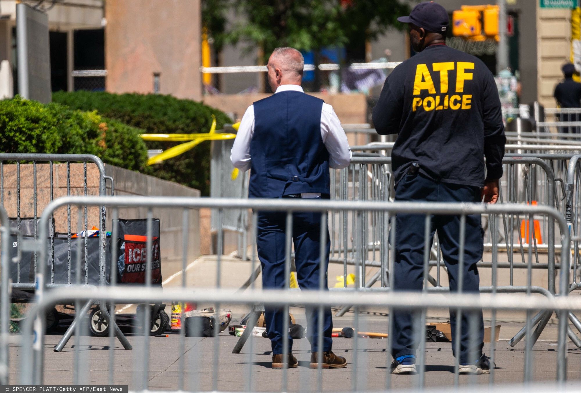 Napaść na siedzibę FBI. Sceny na Manhattanie