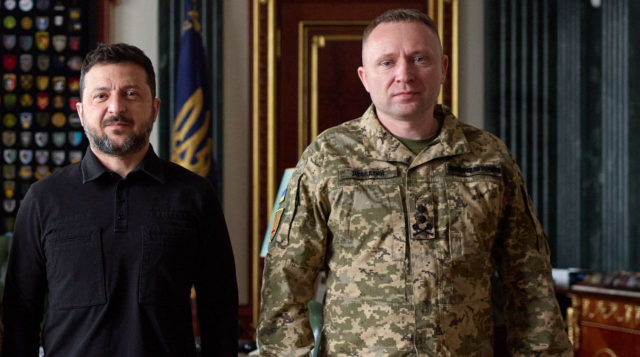Nowy naczelny dowódca Sił Zbrojnych Ukrainy. Kim jest Mychajło Drapaty?