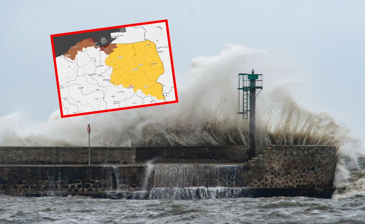 Potężny wiatr uderzył w obozowisko. Wielkie zniszczenia