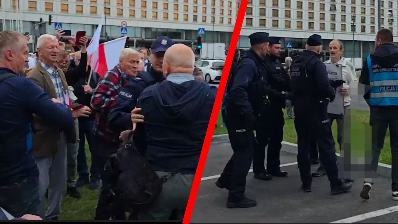 "Skandaliczne uderzenie w mundur". MSWiA reaguje na słowa Kaczyńskiego