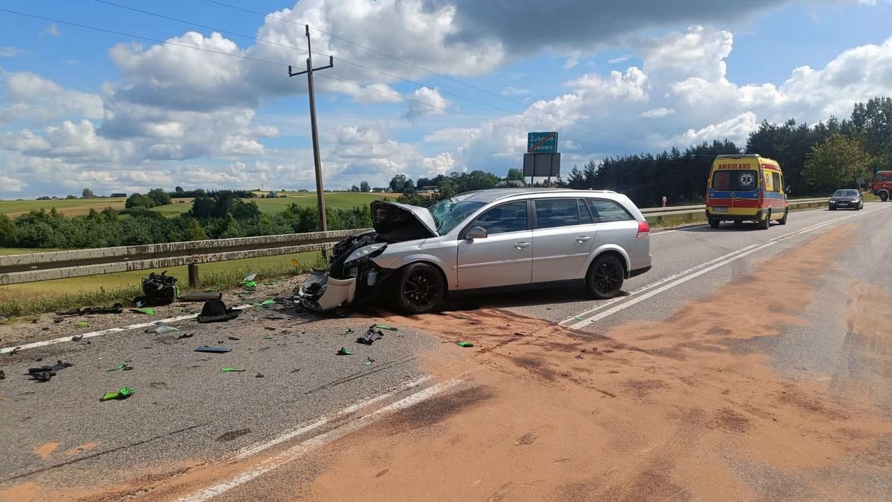 Tragiczny wypadek. 17-latek bez prawa jazdy zginął na miejscu