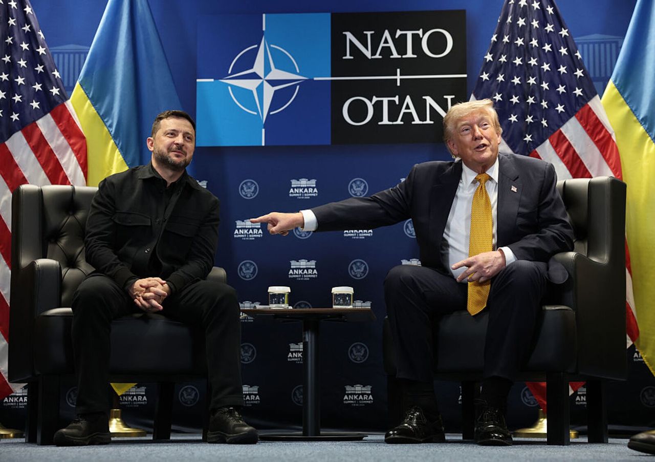 Trump spotkał się z Zełenskim. Wspomniał o Polsce i Nawrockim