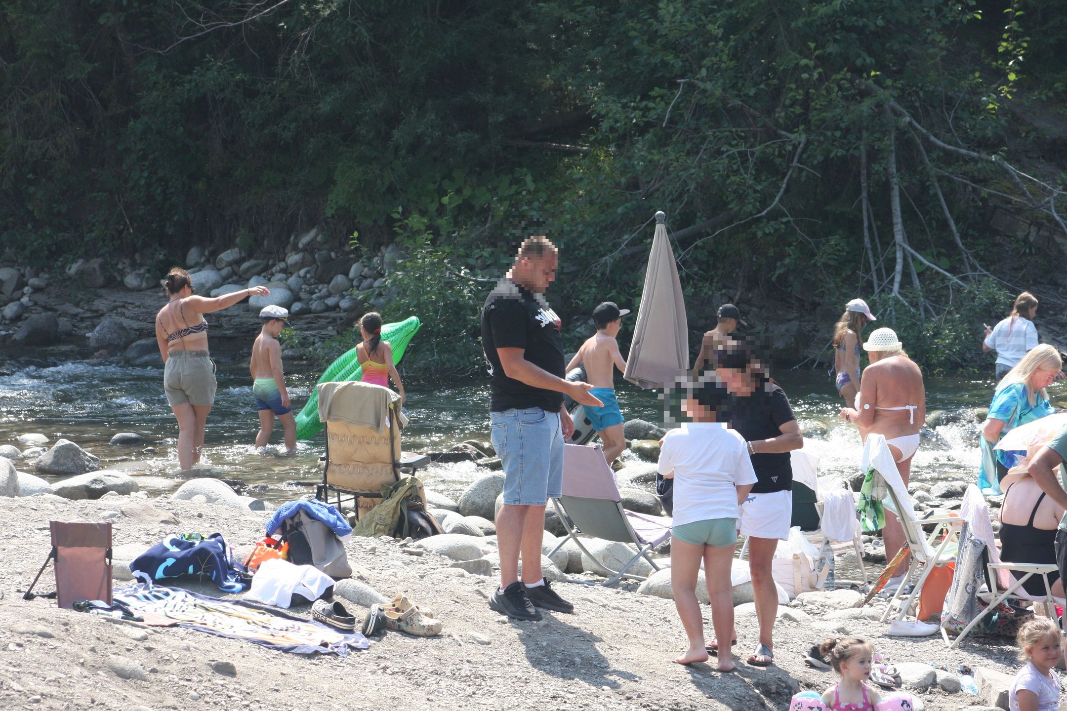 34 stopnie pod Tatrami. Plaże niemal jak nad Bałtykiem