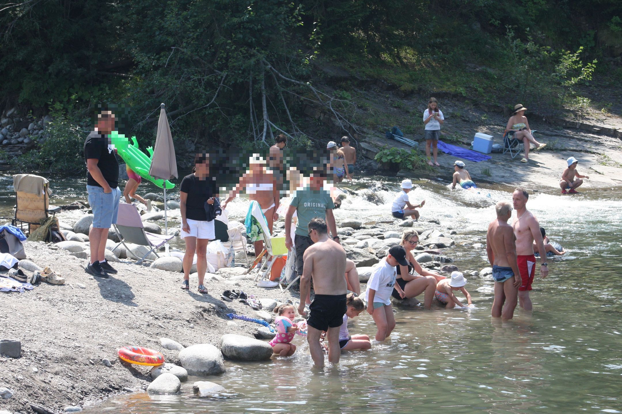 34 stopnie pod Tatrami. Plaże niemal jak nad Bałtykiem