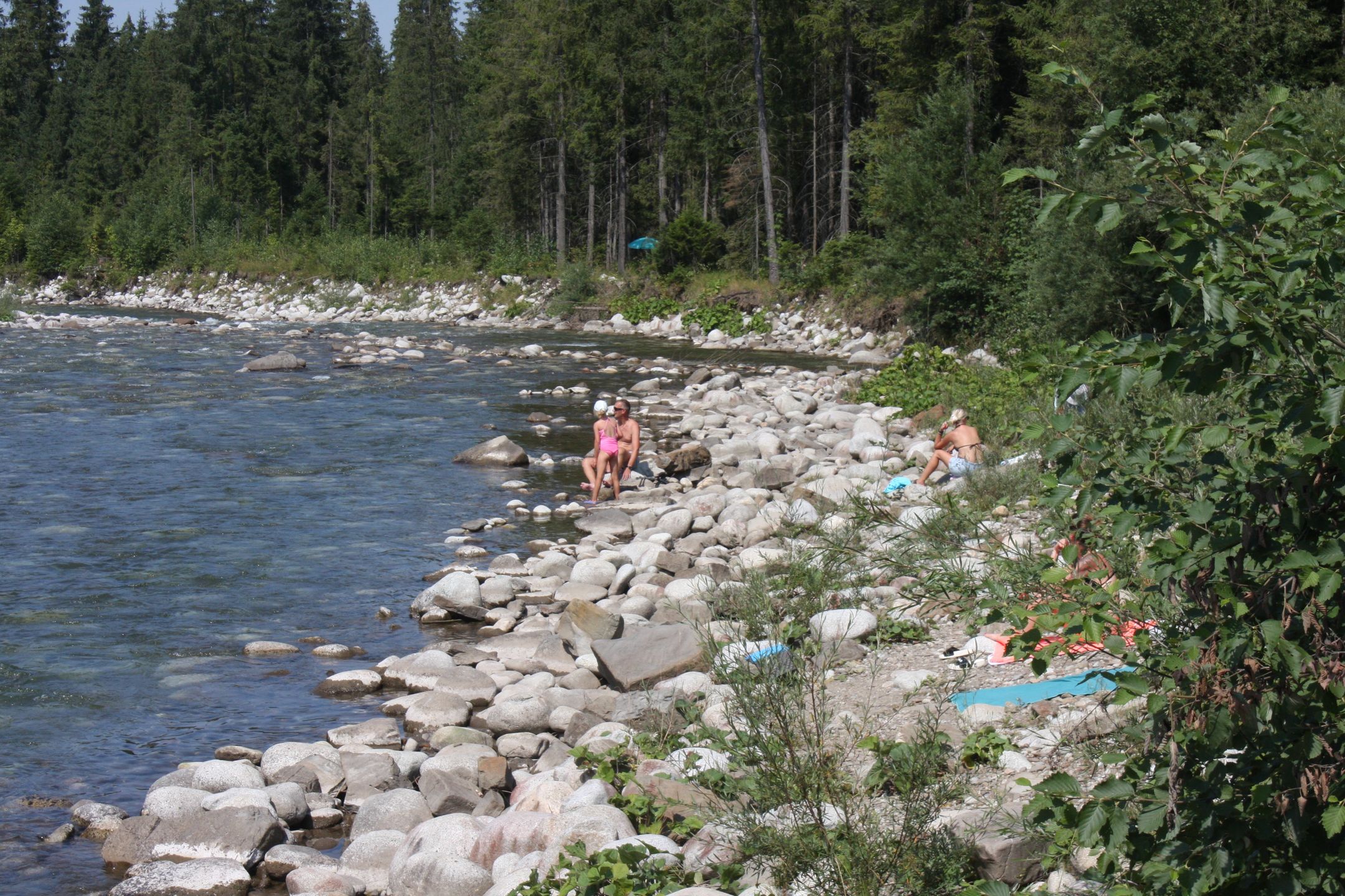 34 stopnie pod Tatrami. Plaże niemal jak nad Bałtykiem
