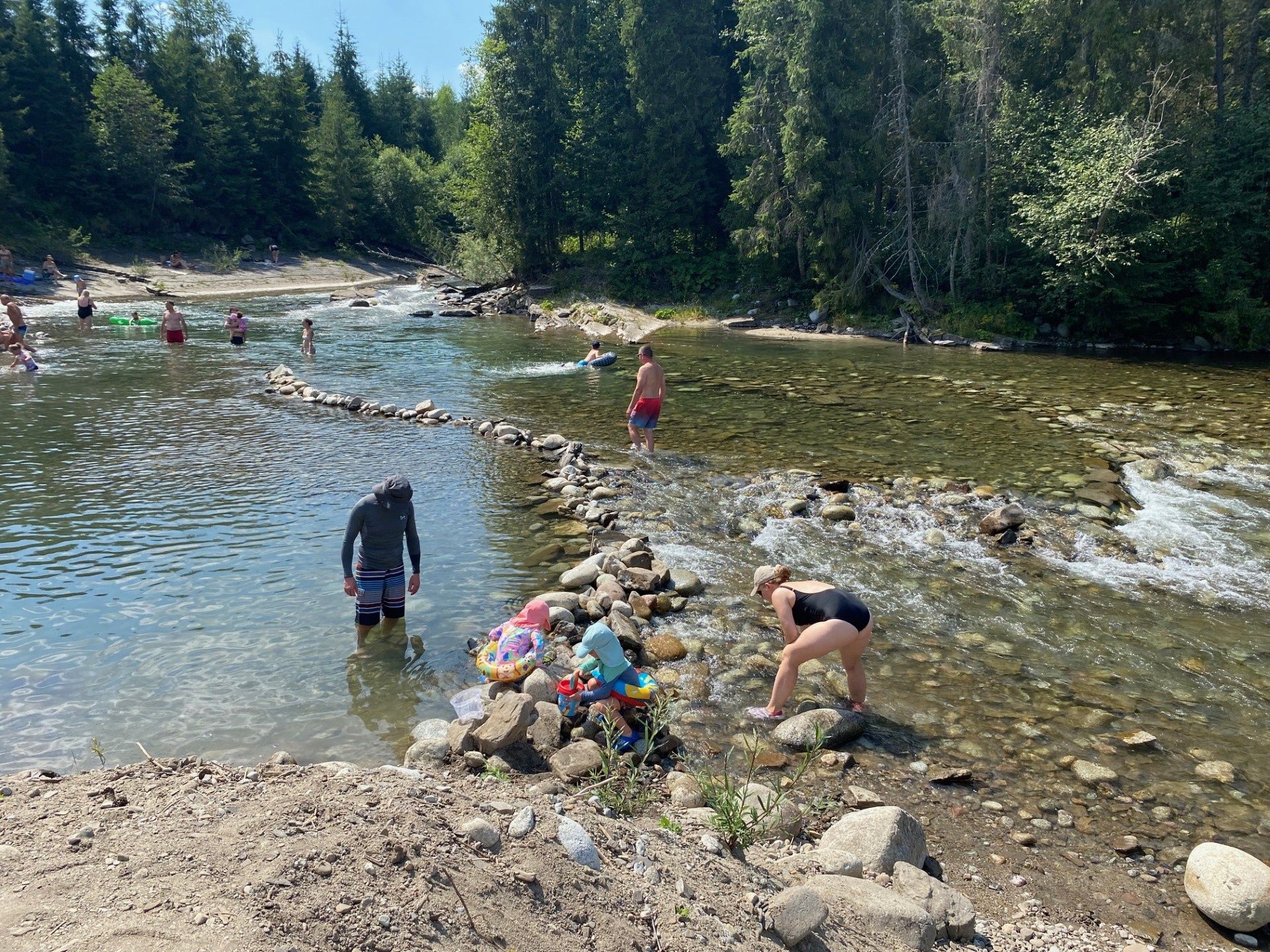 34 stopnie pod Tatrami. Plaże niemal jak nad Bałtykiem