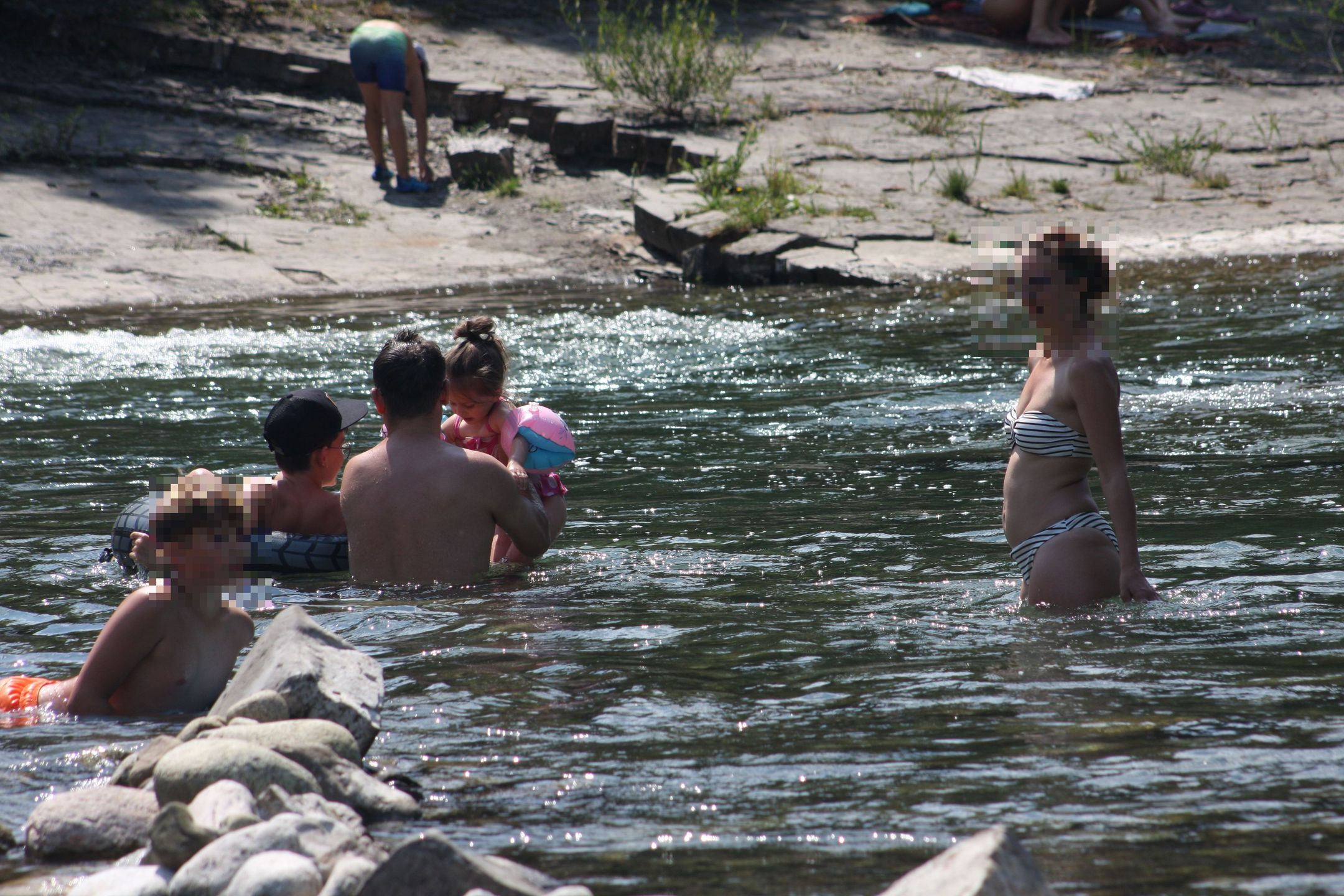 34 stopnie pod Tatrami. Plaże niemal jak nad Bałtykiem
