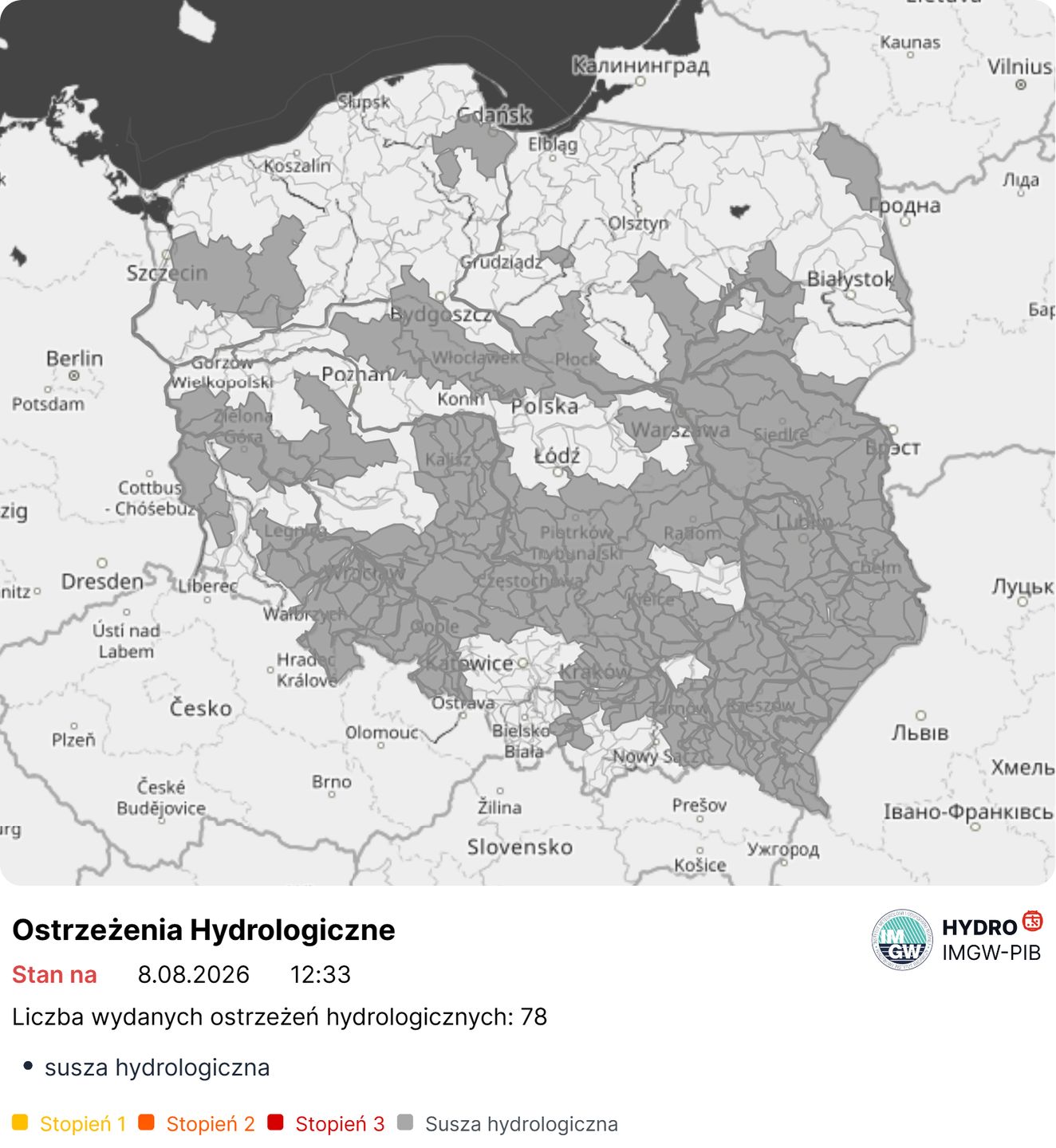Alarmujący poziom Wisły w Warszawie. Hydrolog ujawnia skalę