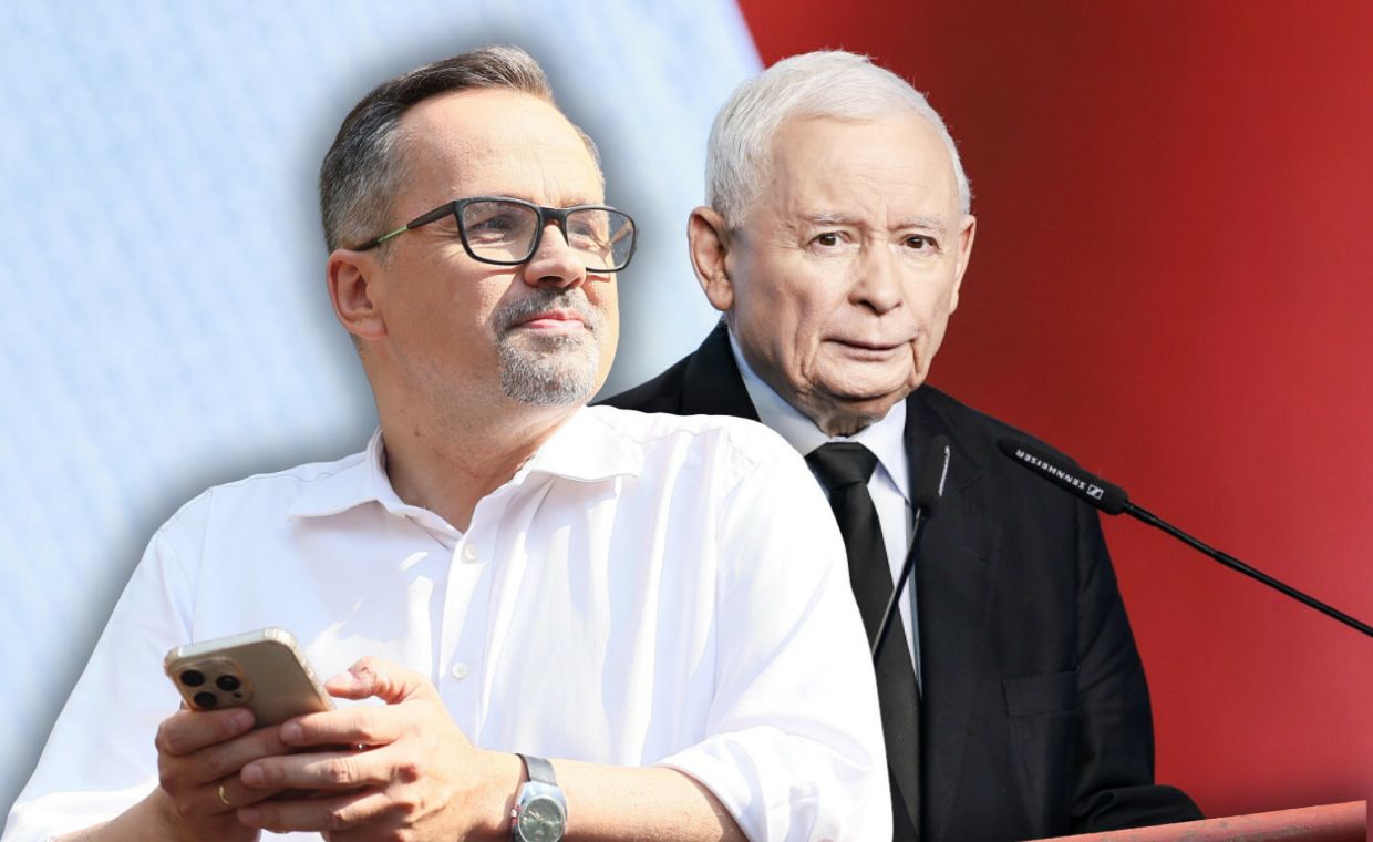 Francuski dziennik o Nawrockim: rzuca wyzwanie Tuskowi i prezesowi