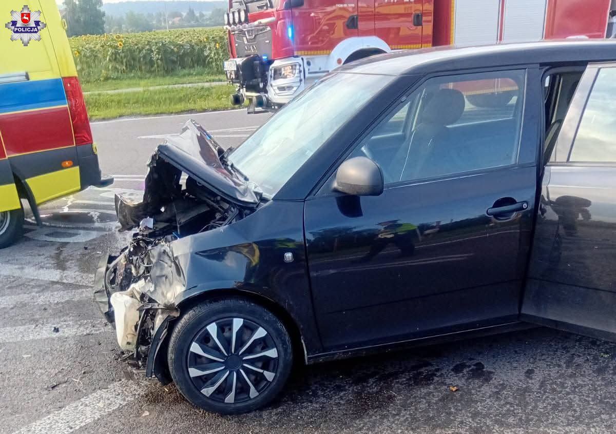 Groźny wypadek pod Kraśnikiem. Wielu rannych i śmigłowce LPR w akcji