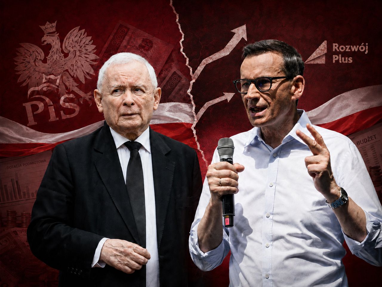 Morawiecki odsłania tajemnice PiS, Kaczyński czyta i się wścieka. To nowy poziom sporu na prawicy