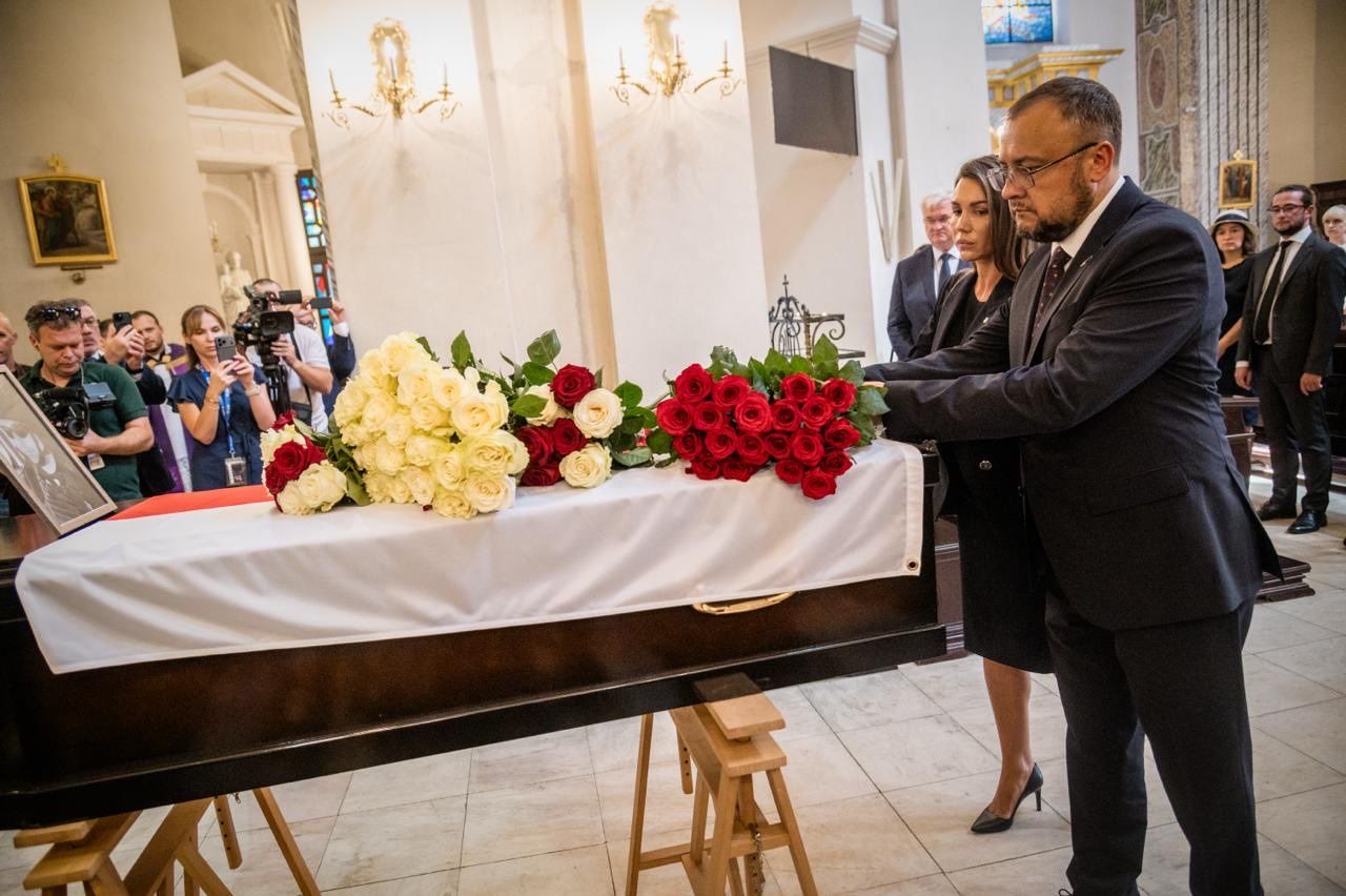 Pożegnanie Marka Ruska-Wolskiego. "Dar Polski dla Ukrainy"
