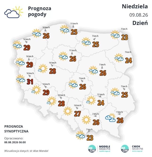Polska pod wpływem wyżu. Sprawdź pogodę na weekend