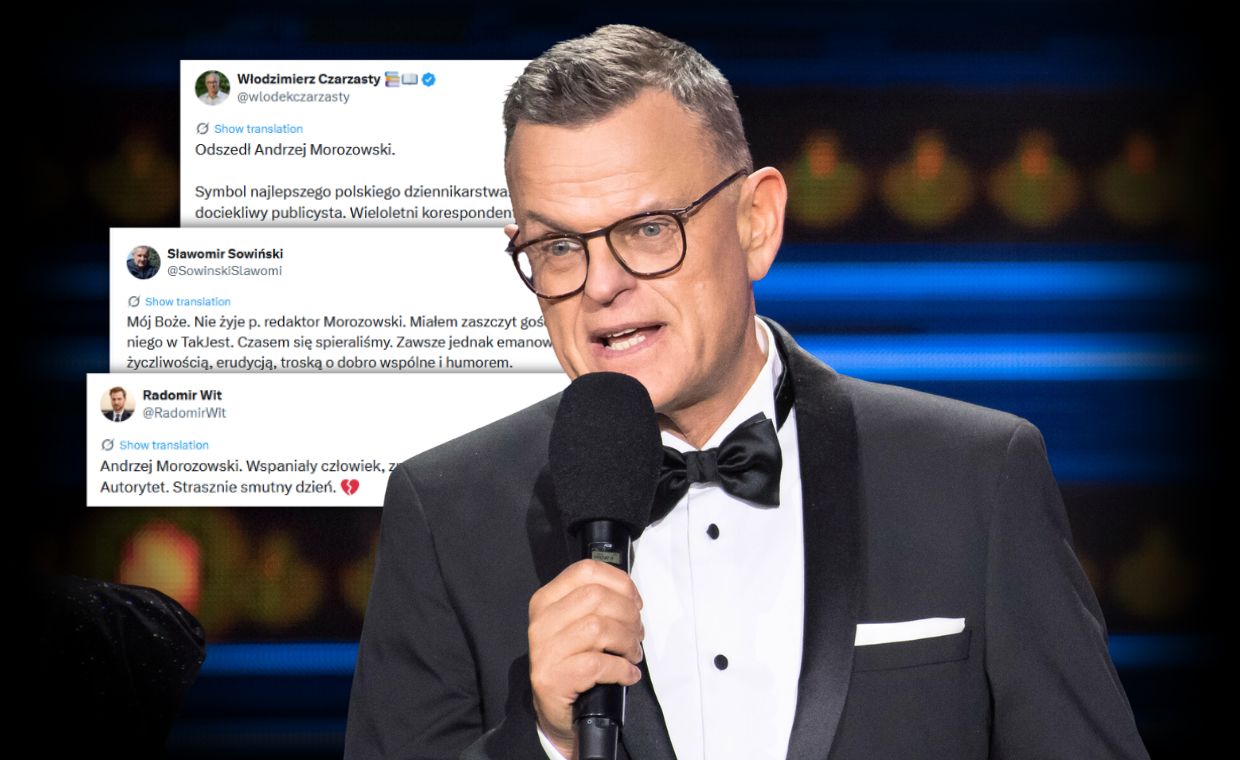 Poruszające słowa Mellera o Morozowskim. "Prowadziliśmy rozmowy o polityce i umieraniu"