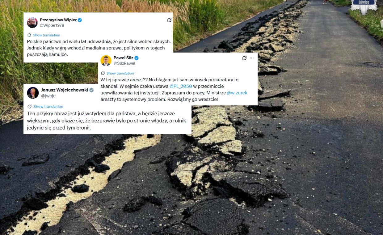Rolnik zaorał drogę, bo granica mogła przebiegać inaczej? Zdjęcia Google pokazują nowe szczegóły w sprawie