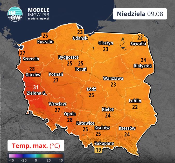 To jeszcze nie koniec. Do Polski wrócą tropikalne temperatury