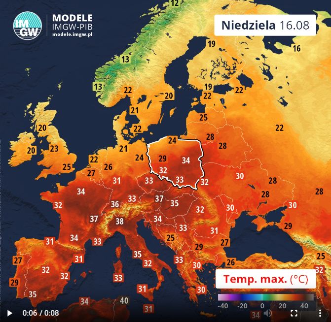 To jeszcze nie koniec. Do Polski wrócą tropikalne temperatury