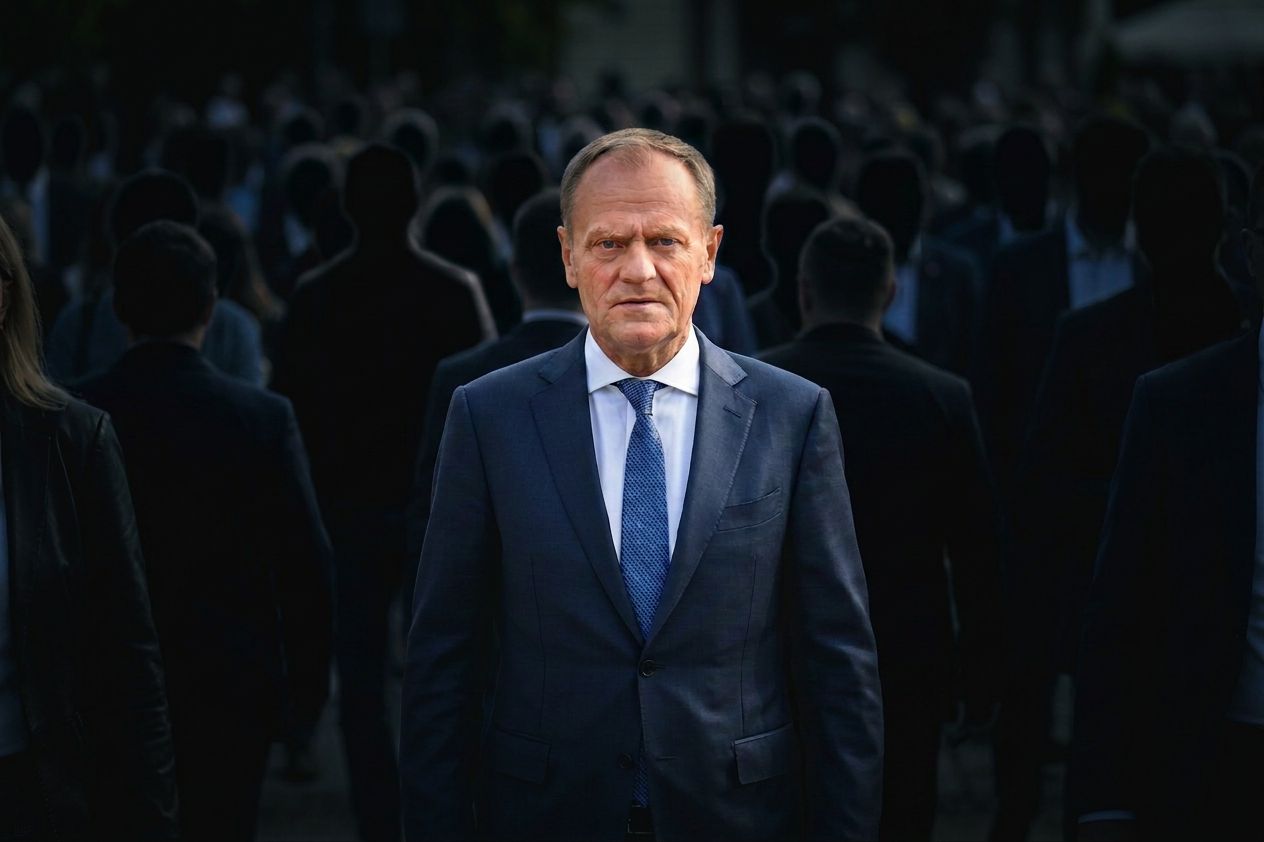 Tusk spotkał się z gwiazdami "Rancza". "Wilk syty i Wilkowyje City"