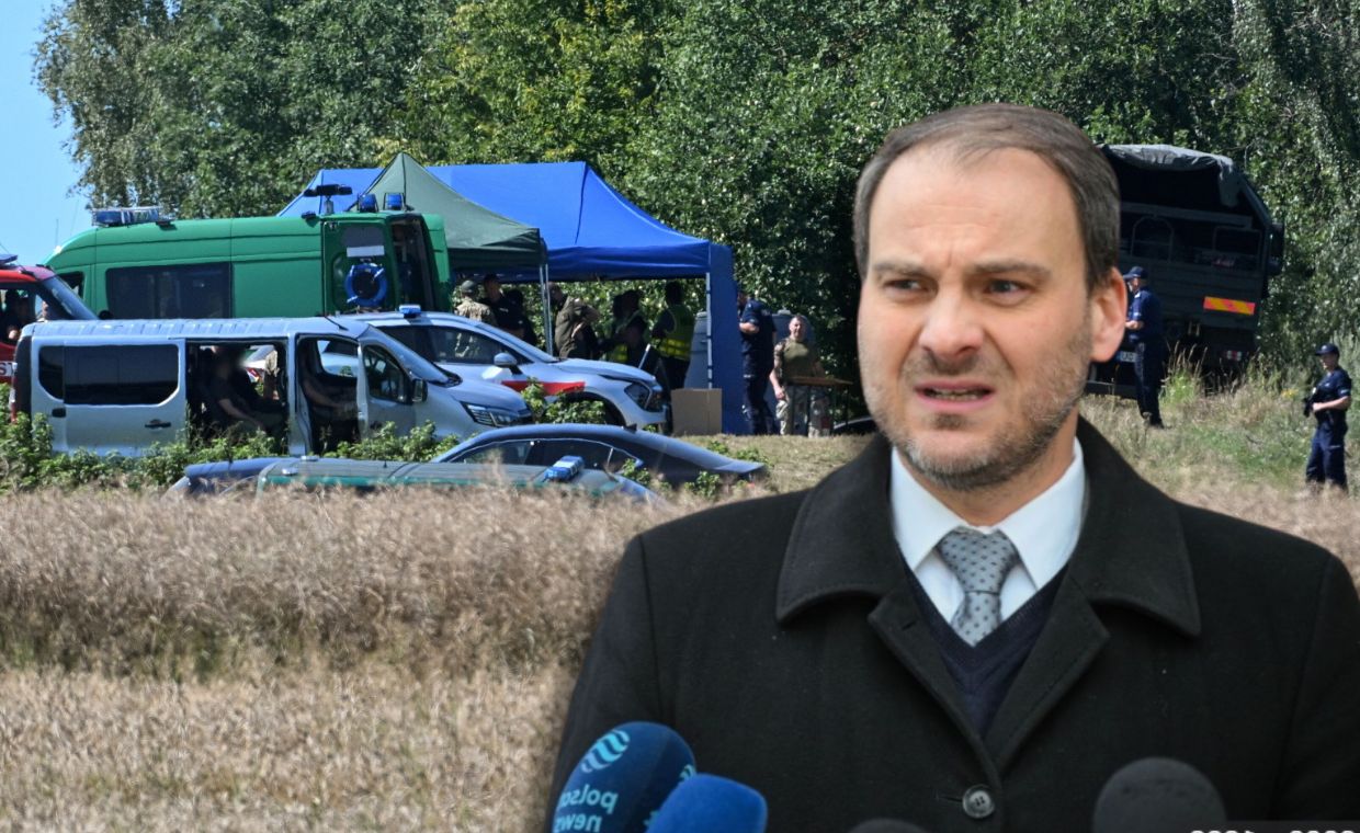 Ukraiński myśliwiec musiał przerwać pościg. Potem rakieta spadła w Polsce