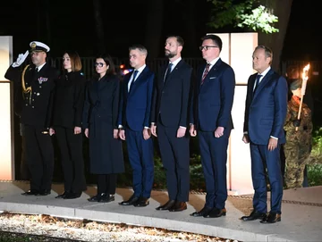 85.rocznica wybuchu II&nbsp;WŚ. Tusk na&nbsp;Westerplatte: Polska jest narodem zdolnym do&nbsp;bohaterstwa