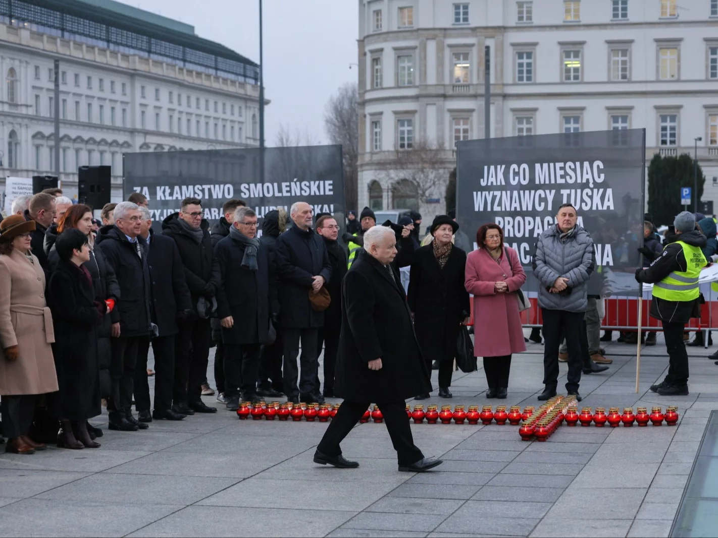 Awantura na briefingu Kaczyńskiego. „Agentura Putina!”