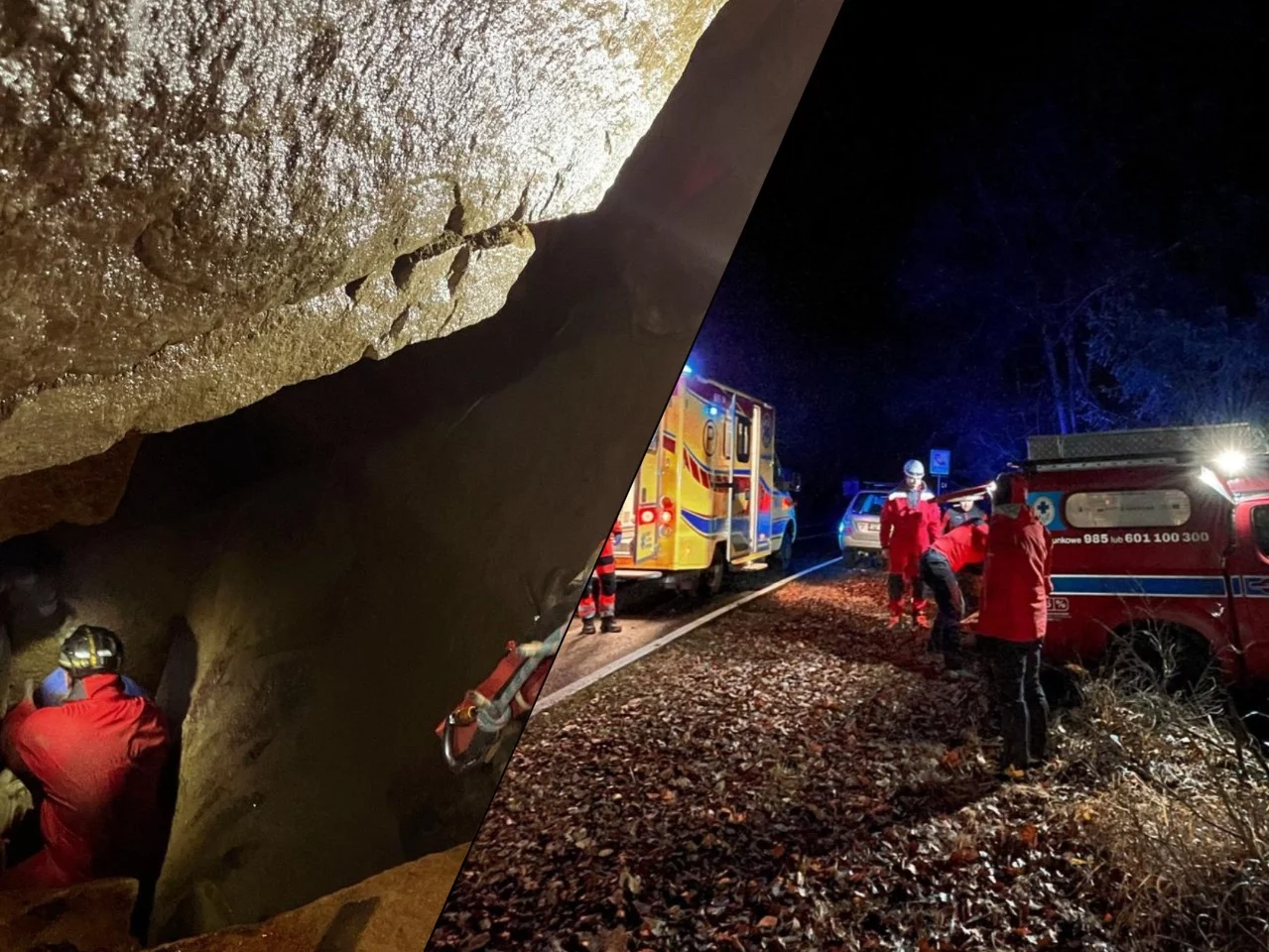 Cztery godziny walki o&nbsp;życie. Dramat w&nbsp;Jaskini Salmopolskiej